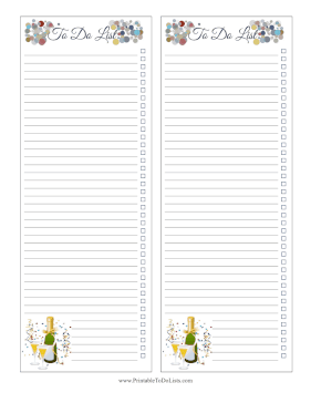 New Year To Do Lists
