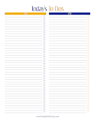 AM PM Checklist