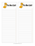 Cat To Do List