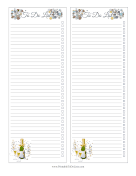 New Year To Do Lists